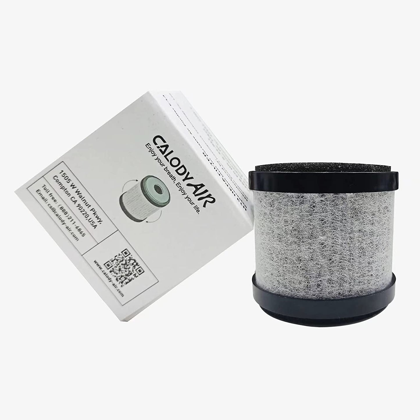 CALODY E-L3 Portable HEPA Air Purifier Replacement Filter, 3-in-1 Pre-Filter, H13 True HEPA Filter, Activated Carbon Filter, Pack of 1