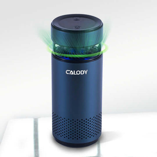 Calody Model: E-L3 Wireless Car Air Purifier with HEPA Fitler and Night Mode